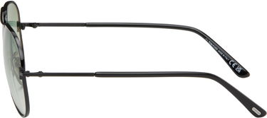 Slnečné okuliare Tom Ford Tom Ford Polarized Clark Aviator Sunglasses Čierna | FT0823_5901P, 2