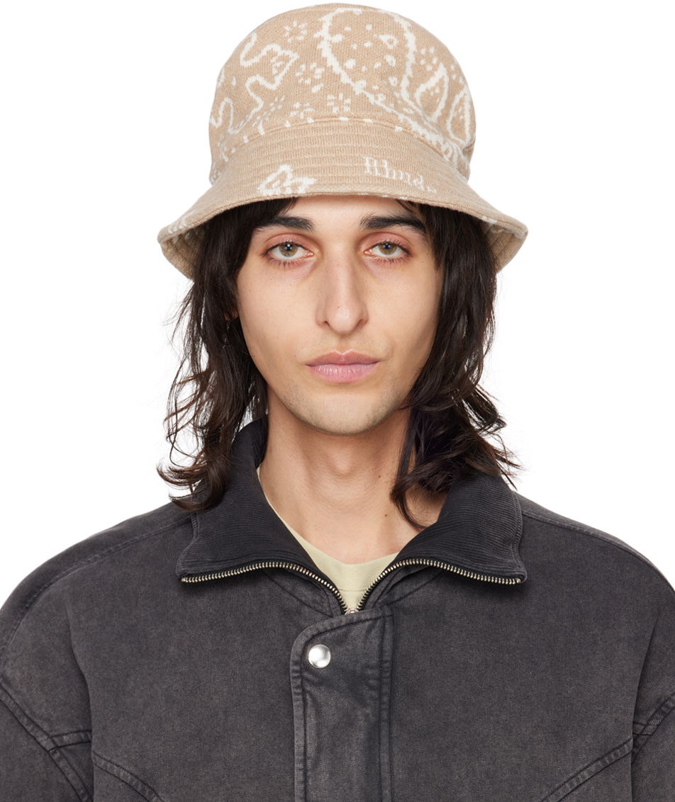 Klobúk Rhude Knit Bucket Hat Béžová | RHPS24HA04973517, 0