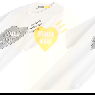 Tričko Human Made Human Made Heart Graphic T-Shirt, Size Large Biela | HM30TE002-WHT, 1