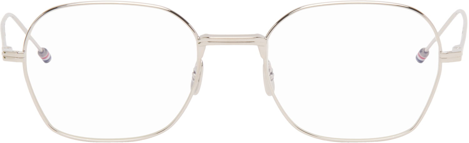 Slnečné okuliare Thom Browne Thom Browne Titanium Rectangular Glasses Metalická | UEO945A-G0001, 0