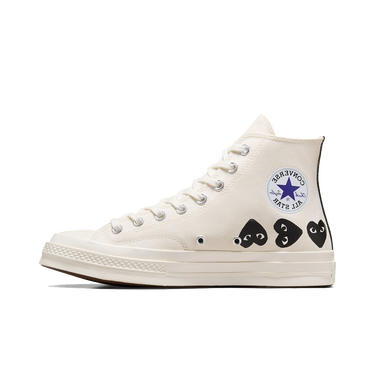Tenisky a topánky Converse Comme des Garçons PLAY x Chuck 70 Hi Biela | A08148C, 0