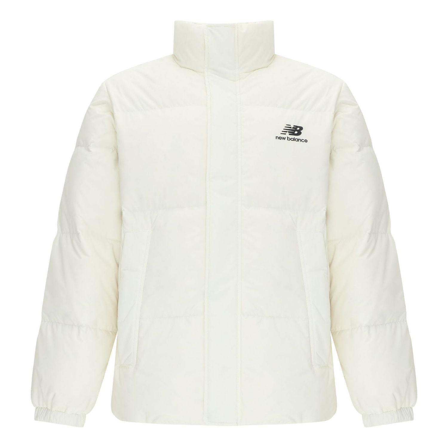 Prešívaná bunda New Balance Logo Sports Down Jacket Biela | AMJ24359-CIC, 0