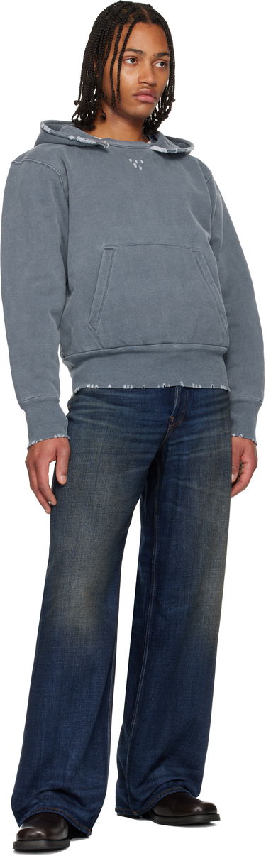 Mikina OUR LEGACY OUR LEGACY Relic Hoodie Modrá | M4256RF, 3