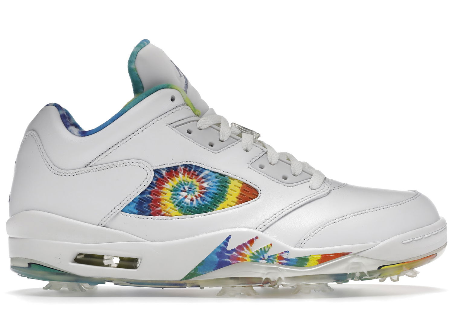 Tenisky a topánky Jordan Jordan 5 Retro Low Golf Tie Dye Biela | CW4205-100, 0
