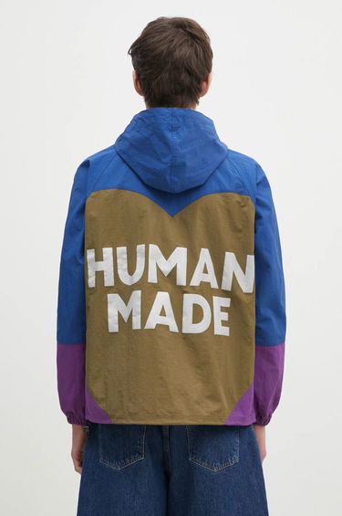 Vetrovka Human Made Anorak Parka Jacket Modrá | HM28JK029, 2