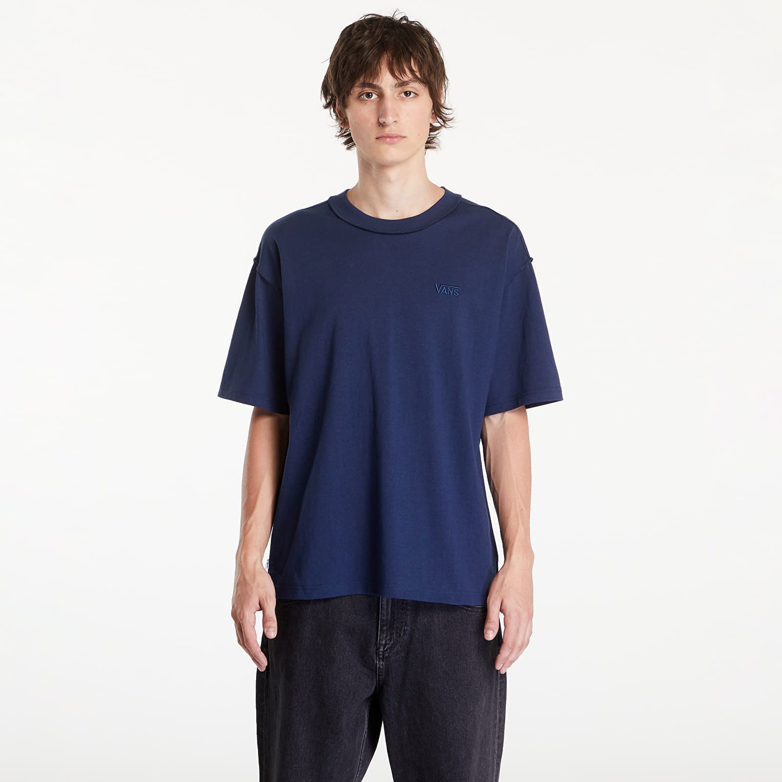 LX Premium Short Sleeve T-Shirt Dress Blues