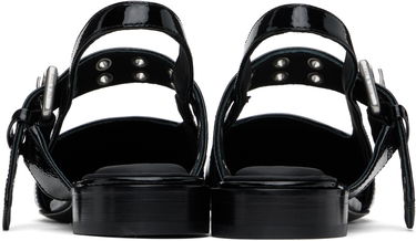 Šaty rag & bone rag & bone Astra Leather Slingback Ballerina Flats Čierna | WFF24FF000PA0, 1