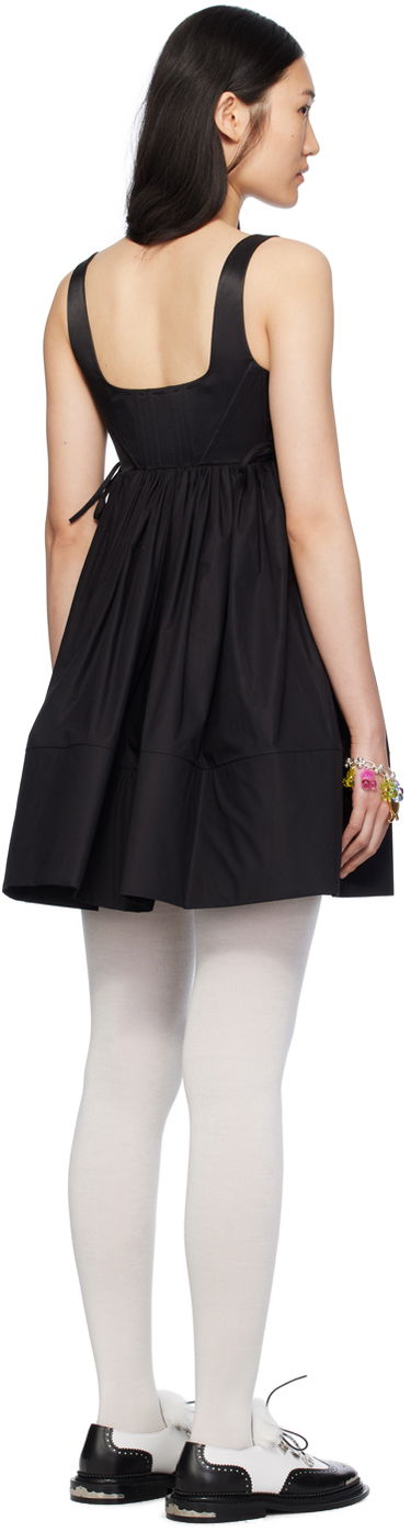 Šaty Chopova Lowena Bustier Minidress With Buckles Čierna | 1331, 2