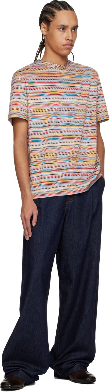 Tričko Paul Smith Paul Smith Mixed "Signature Stripe" T-Shirt Rôznofarebný | M1R-919T-P02599-92, 3