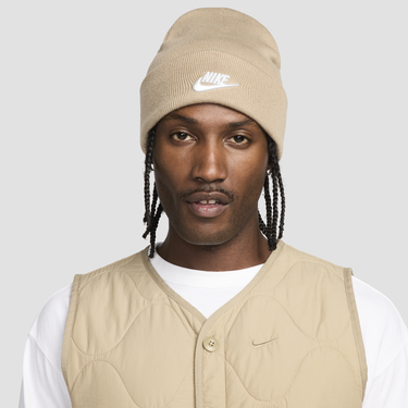 Kulicha Nike Nike Peak Futura Beanie Béžová | HF0186-247, 0