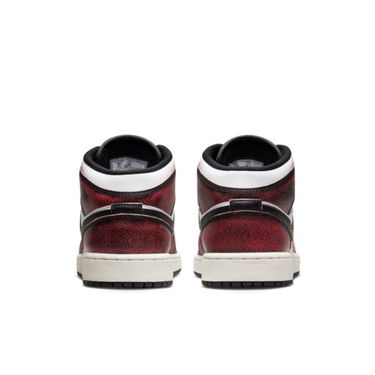 Tenisky a topánky Jordan Air Jordan 1 Mid SE "Wear-Away" GS Červená | FB0568-006, 3