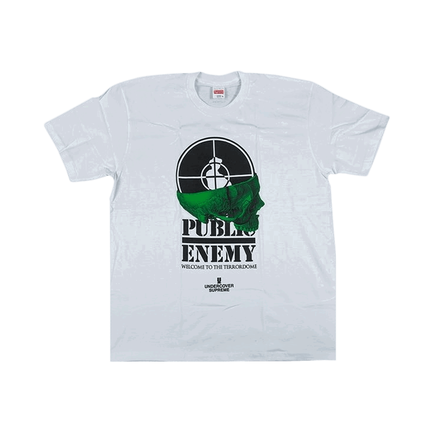 Tričko Supreme Undercover x Public Enemy Terrordome T-Shirt Biela | SS18T9 WHITE, 0