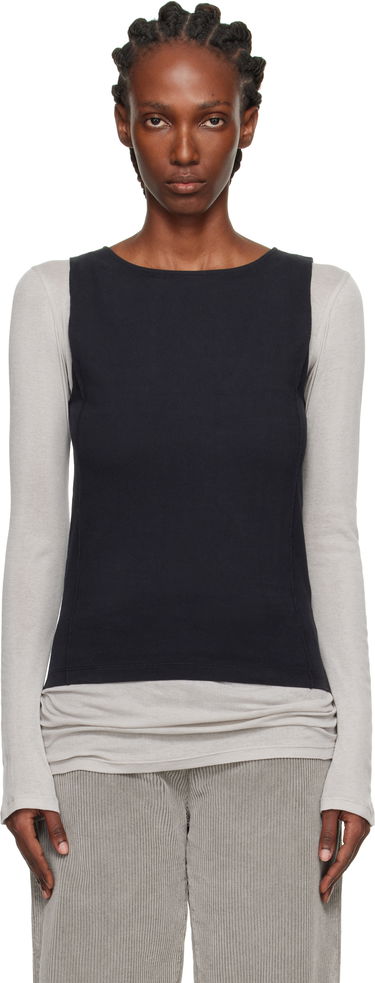 Tielko OUR LEGACY Sleeveless Lounge Top Čierna | W4256LC, 0