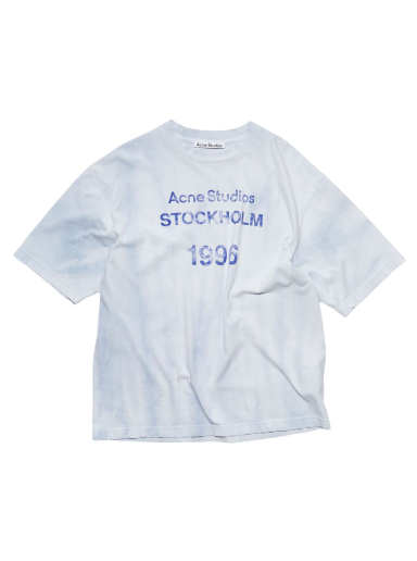 Tričko Acne Studios Stockholm 1996 Stamp T-shirt Modrá | BL0319-AAV / FN-MN-TSHI000424