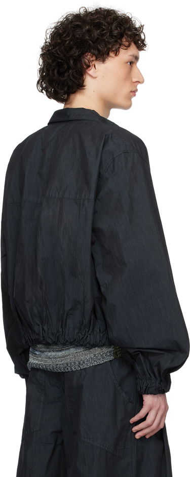 Bomber bunda Eckhaus Latta Eckhaus Latta Flight Jacket Čierna | 1227-EL-PS25-A - ANTHRACITE, 2