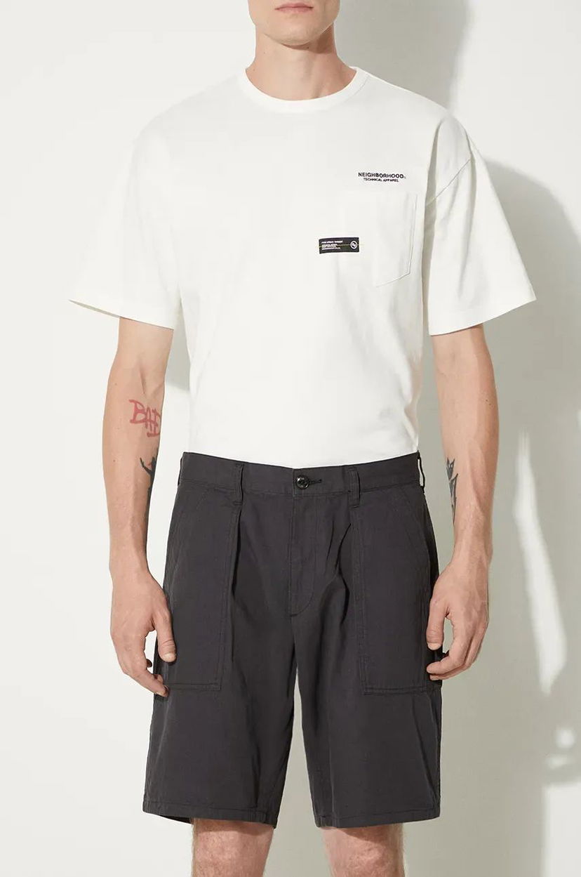 Šortky Neighborhood Baker Short Pants Čierna | 241AQNH.PTM02
