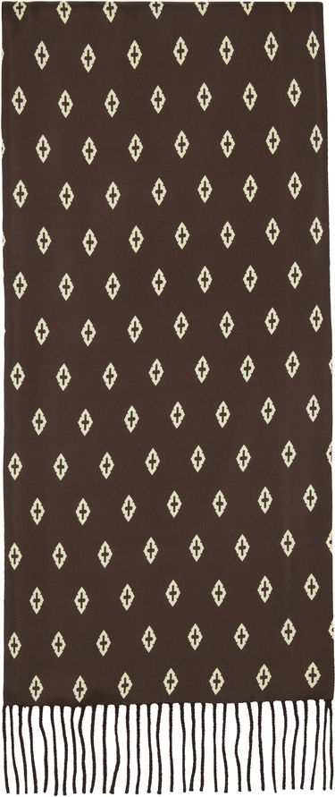 Šál BEAMS BEAMS PLUS Reversible Silk/Cashmere Scarf Hnedá | 38450070107, 0