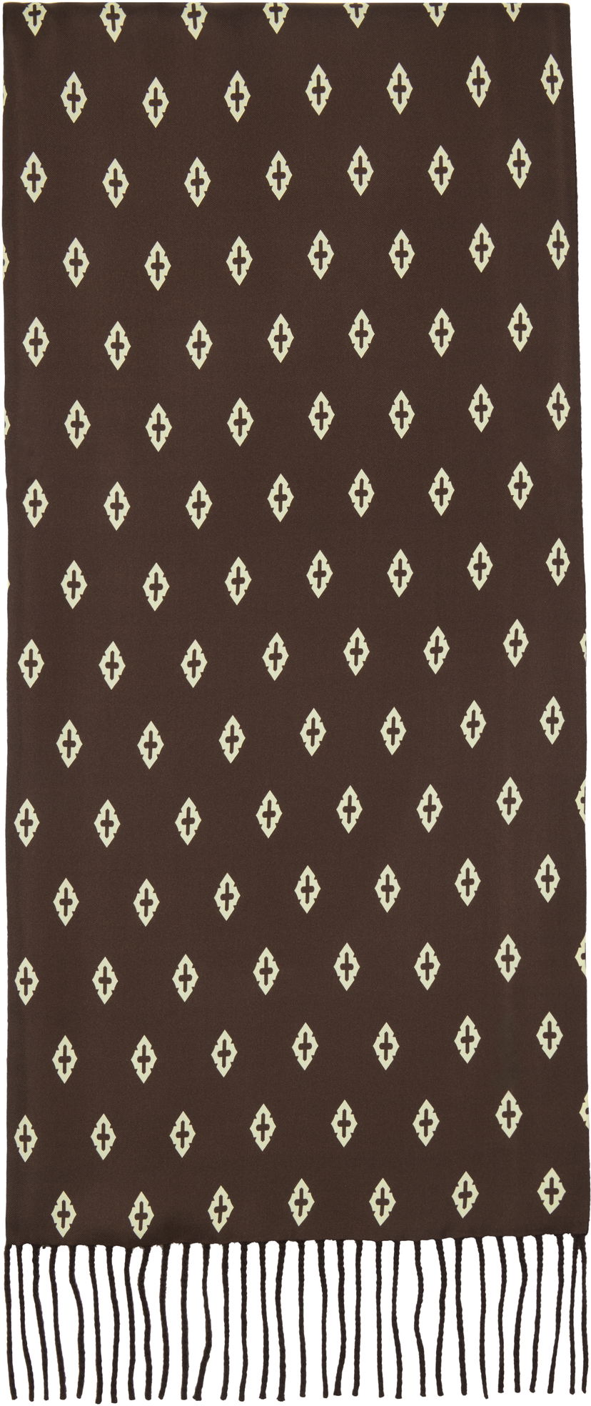 Šál BEAMS BEAMS PLUS Reversible Silk/Cashmere Scarf Hnedá | 38450070107