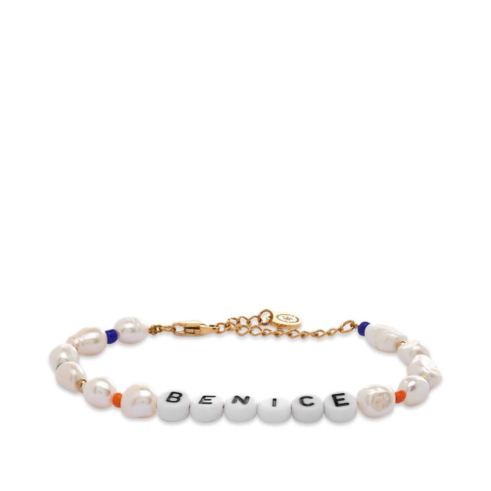 Náramok Sporty & Rich Pearl & Bead Bracelet Biela | AC473-PE, 0