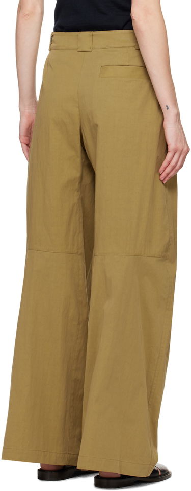 Nohavice LEMAIRE Lemaire Wide-Leg Trousers Hnedá | PA1095 LF1228, 2