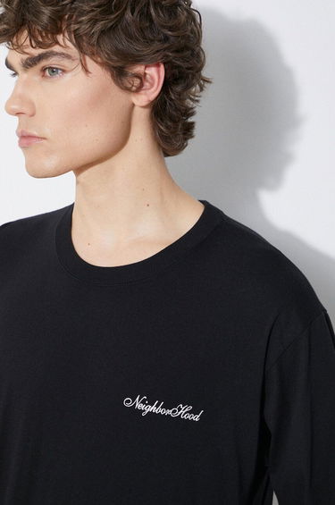 Tričko Neighborhood NEIGHBORHOOD Long Sleeve T-Shirt Čierna | 241PCNH.LT03, 4