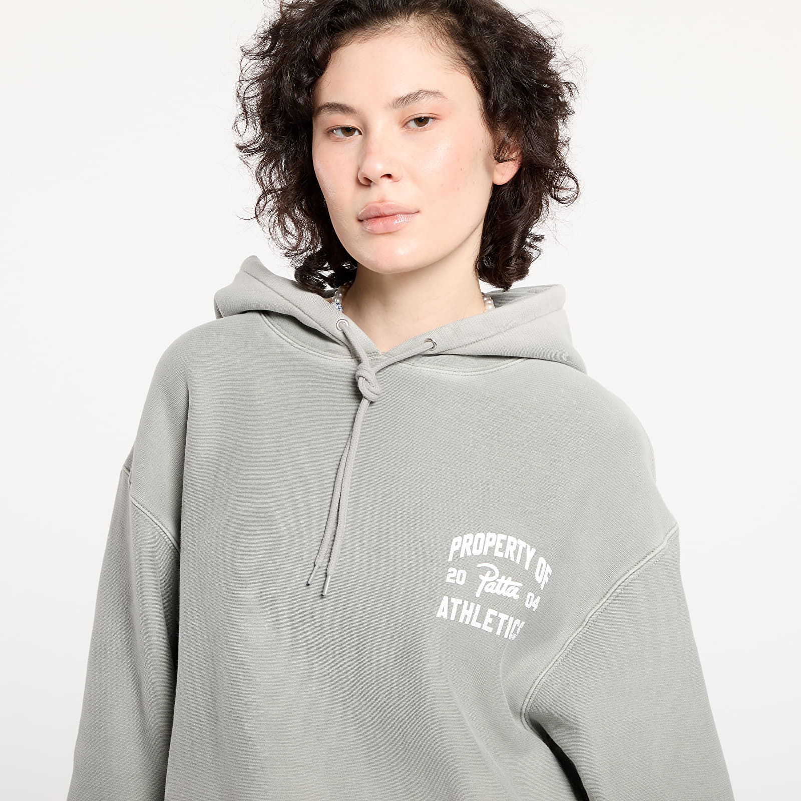 Athletic Drawcord Hoodie