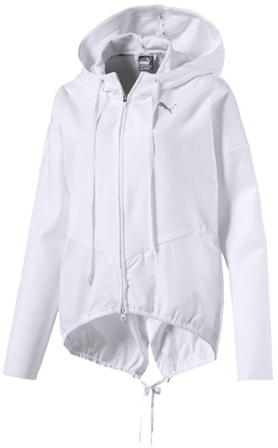 Mikina Puma FZ HOODY Hoodie Biela | 595091-02, 0