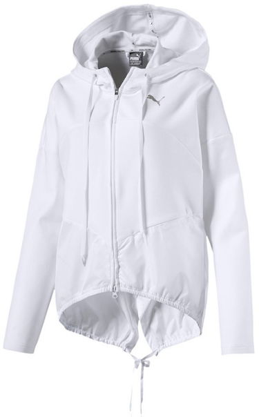 Mikina Puma FZ HOODY Hoodie Biela | 595091-02, 0