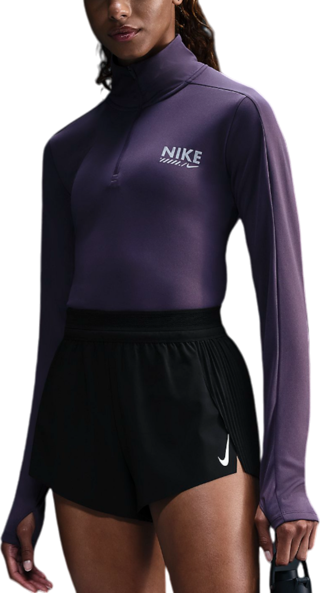 Tričko Nike Running Half-Zip Top Fialová | hm4329-573, 0