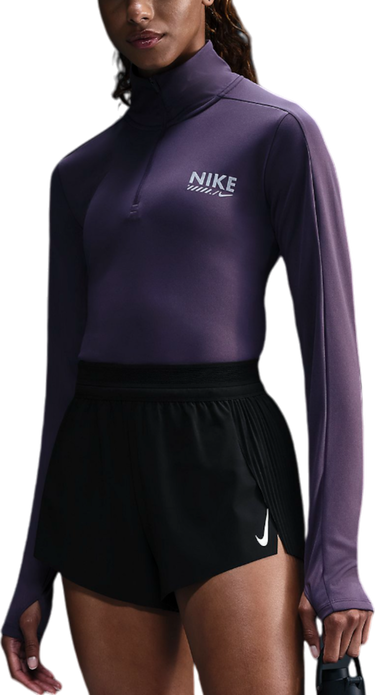 Tričko Nike Running Half-Zip Top Fialová | hm4329-573, 0