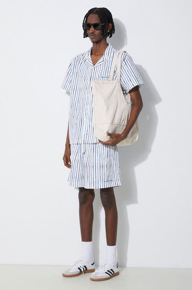 Šortky Filling Pieces Filling Pieces Striped Shorts Biela | 88233980630, 1