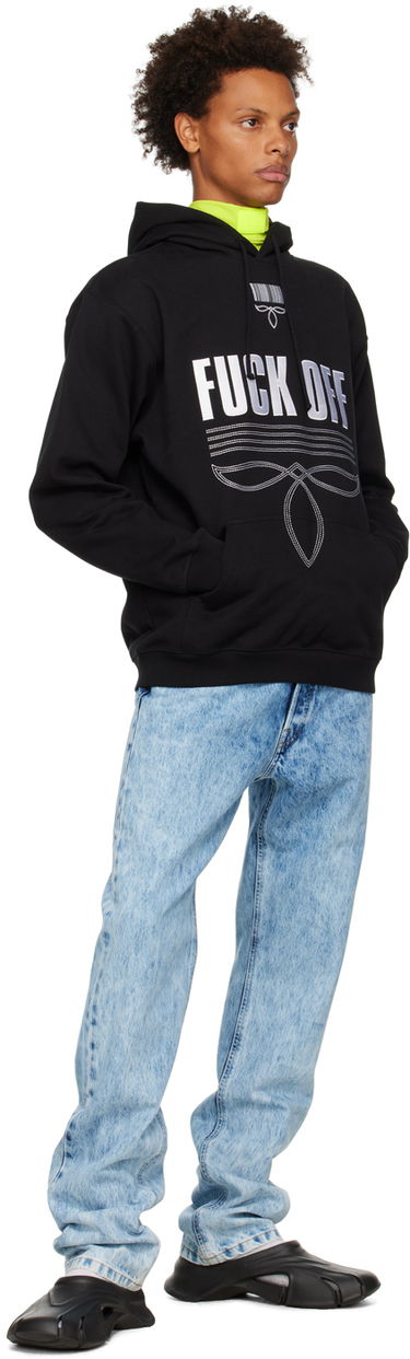 Mikina VETEMENTS VTMNTS 'Fuck Off' Hoodie Čierna | VL14HD500B, 3