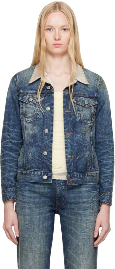 Bunda Maison Margiela MM6 Maison Margiela Sports Denim Jacket Modrá | S62AN0141 M30016, 0