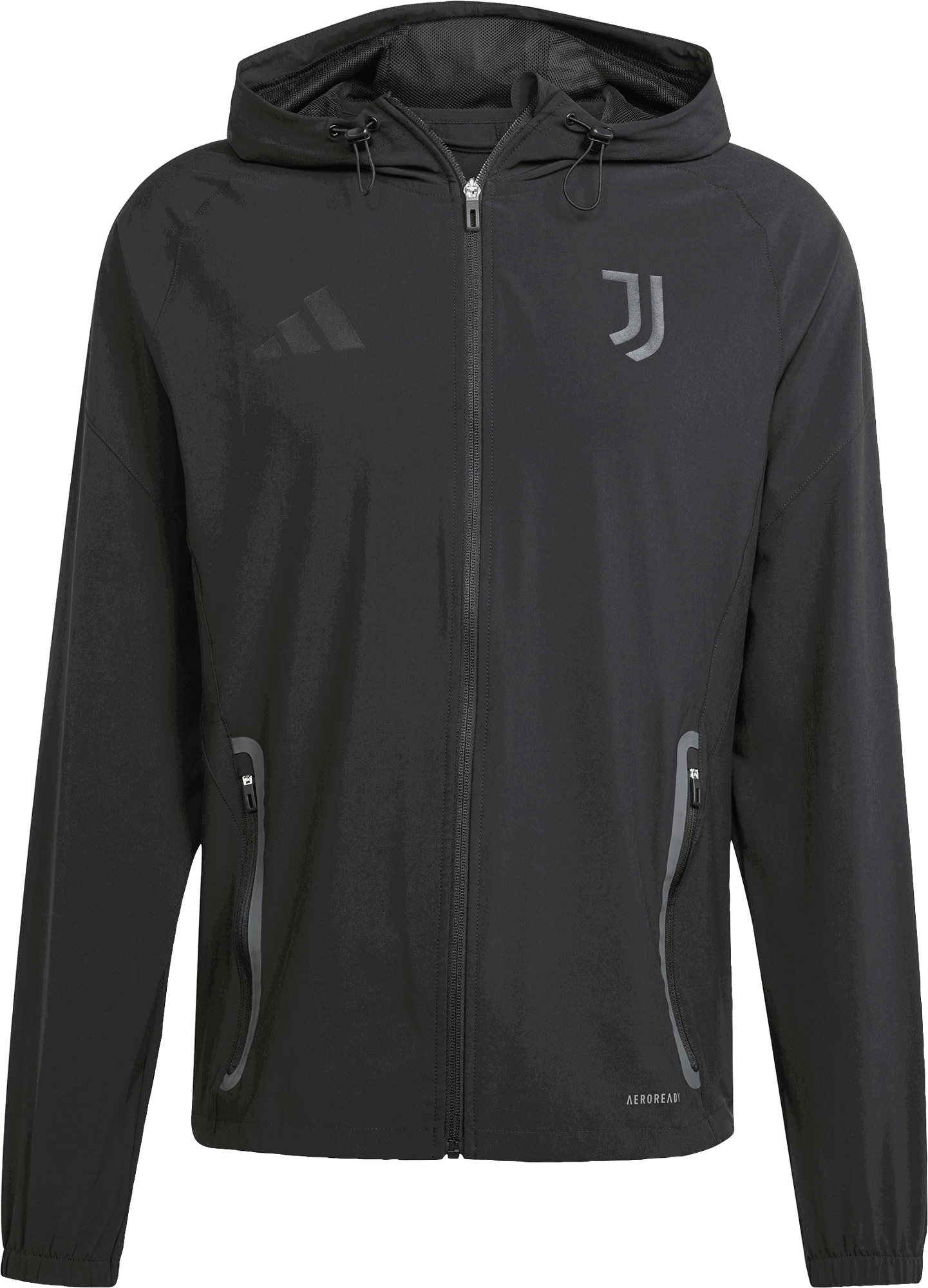 Vetrovka adidas Originals Juventus Travel Jacket Čierna | jw4685, 1