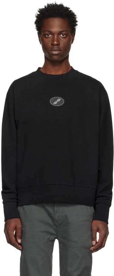 Sveter We11done We11done Symbol Wappen Sweatshirt Čierna | WD-TS3-22-719-U-BK, 0