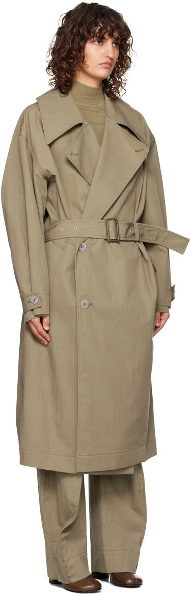 Trenčkot LEMAIRE Lemaire Water-Repellent Trench Coat Zelené | CO1059 LF1228, 3