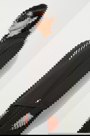 Mikina Puma MMQ Pullover Hoodie with Drawstrings and Kangaroo Pocket Čierna | 624011, 3