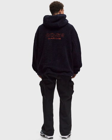 Mikina Martine Rose Oversized Fleece Hoodie Navy | 706JT04504-BLU, 1