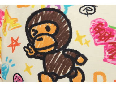 Batoh BAPE Baby Milo Sketch Large Backpack Rôznofarebný | 0MXBGW4228XXP-SKETCH, 3