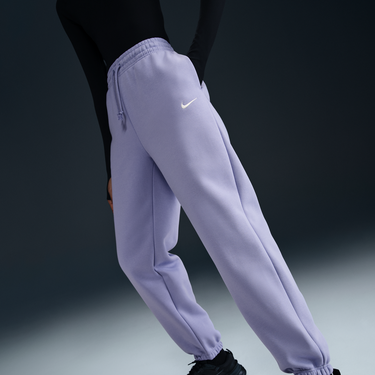 Tepláky Nike Sportswear Phoenix Fleece High-Waisted Loose Fit Pants Fialová | FZ5996-533, 1