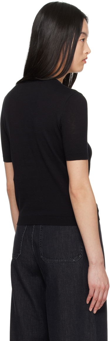 Sveter Max Mara Weekend Max Mara Zibetto Knit T-Shirt Čierna | 2515361041600, 2