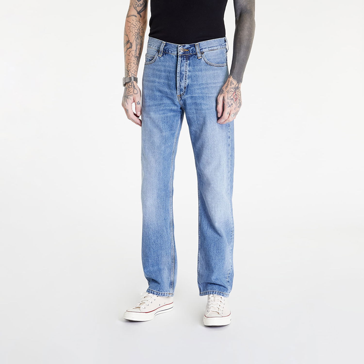 Džínsy Carhartt WIP Marlow Pant Blue Modrá | I023029.01WJ, 0