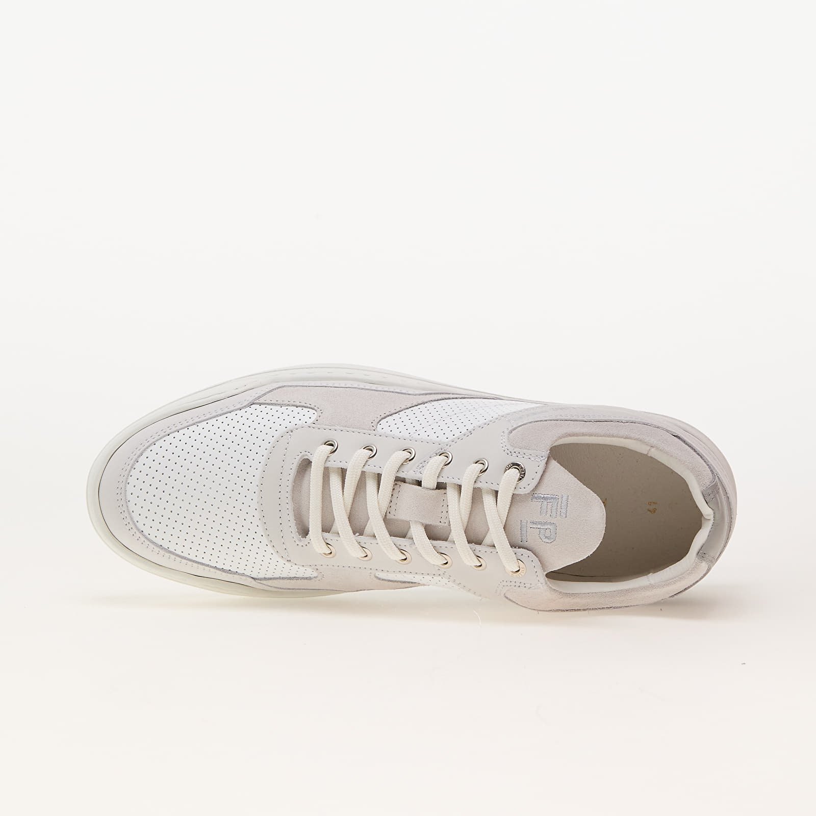 Low Top Ghost Paneled White
