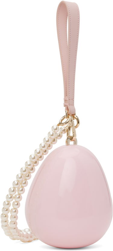 Kabelka Simone Rocha Simone Rocha Micro Egg Pearl-Strap Handbag Ružová | BAG110CB 0773, 1