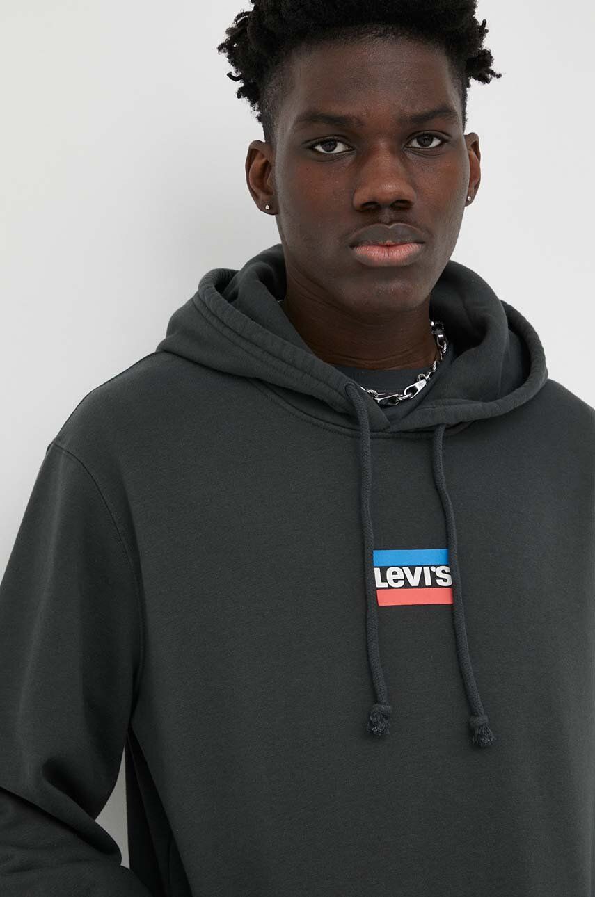 Mikina Levi's ® Hoodie Čierna | 38424.0058, 0