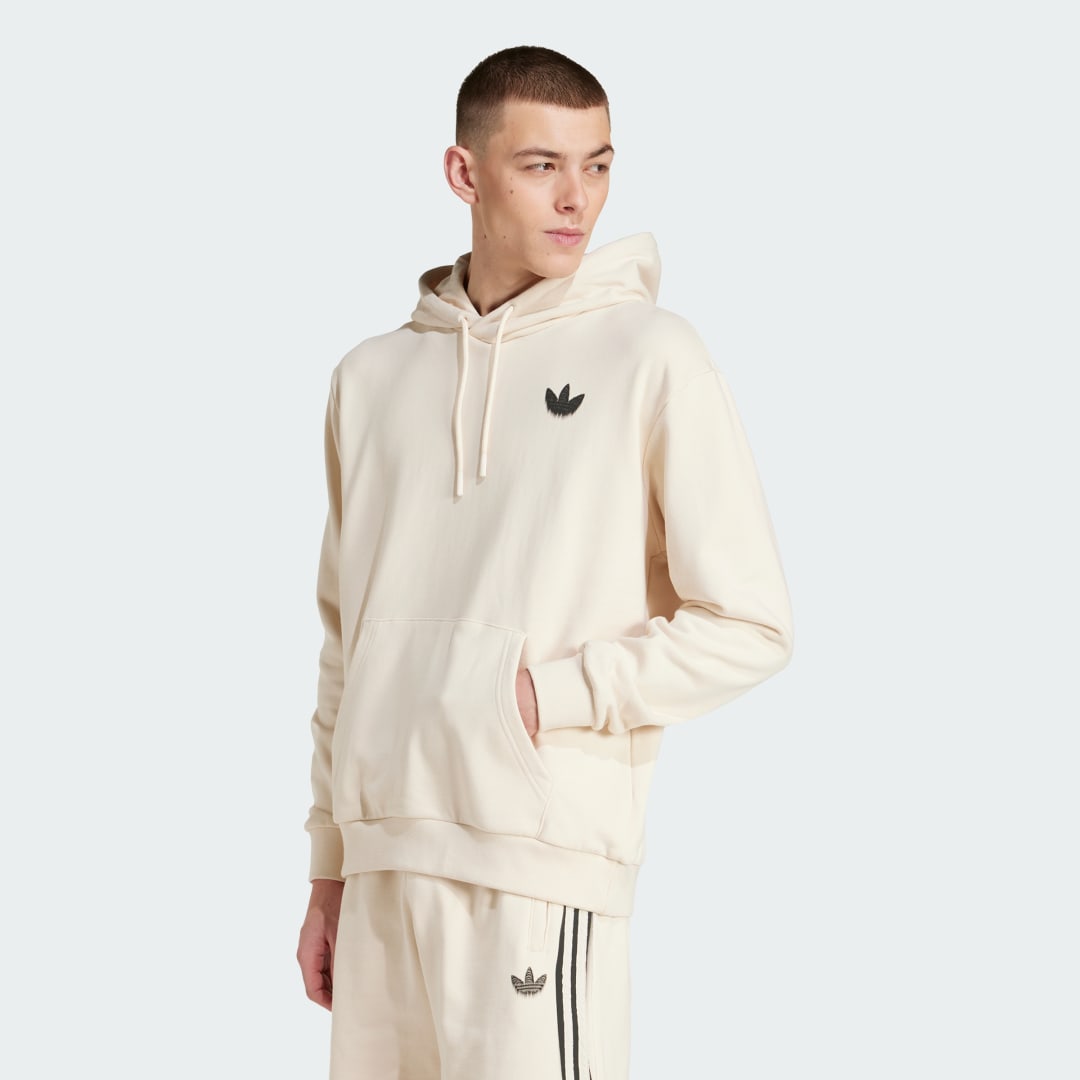 Mikina adidas Performance Hoodie Béžová | JN4557, 0