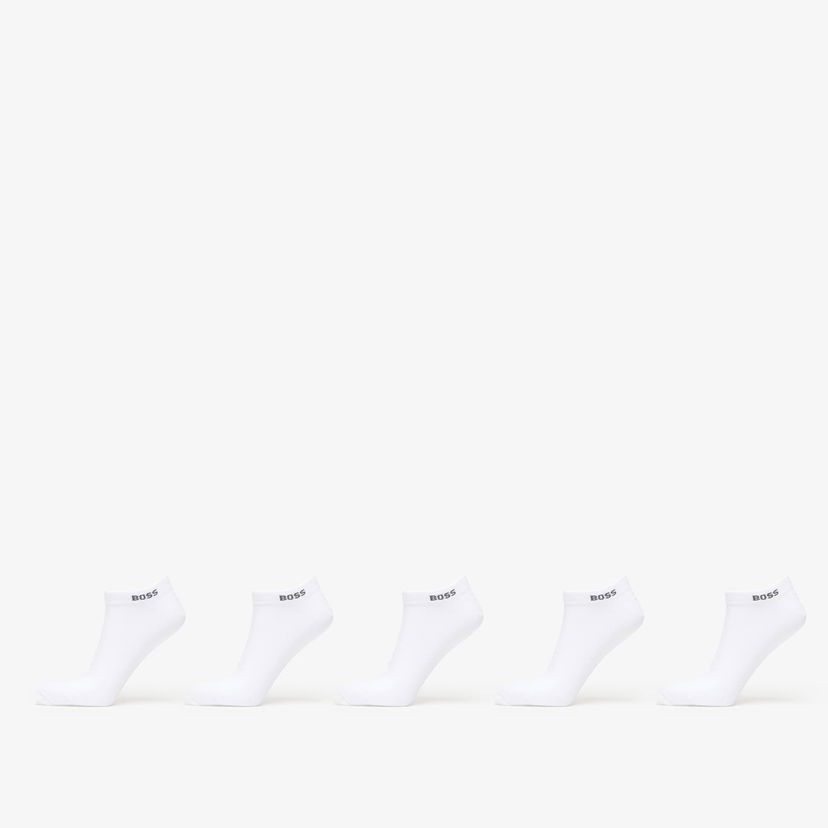 Ponožky BOSS Hugo Men-H-5-Pack As Uni Cc Socks White Biela | 50493197-100