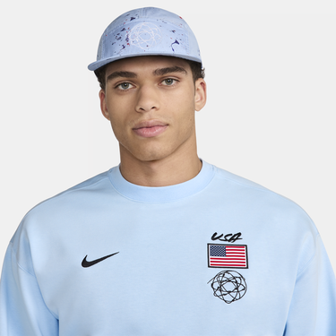 Šiltovka Nike Dri-FIT USA Fly Breaking Modrá | FN7241-441, 0