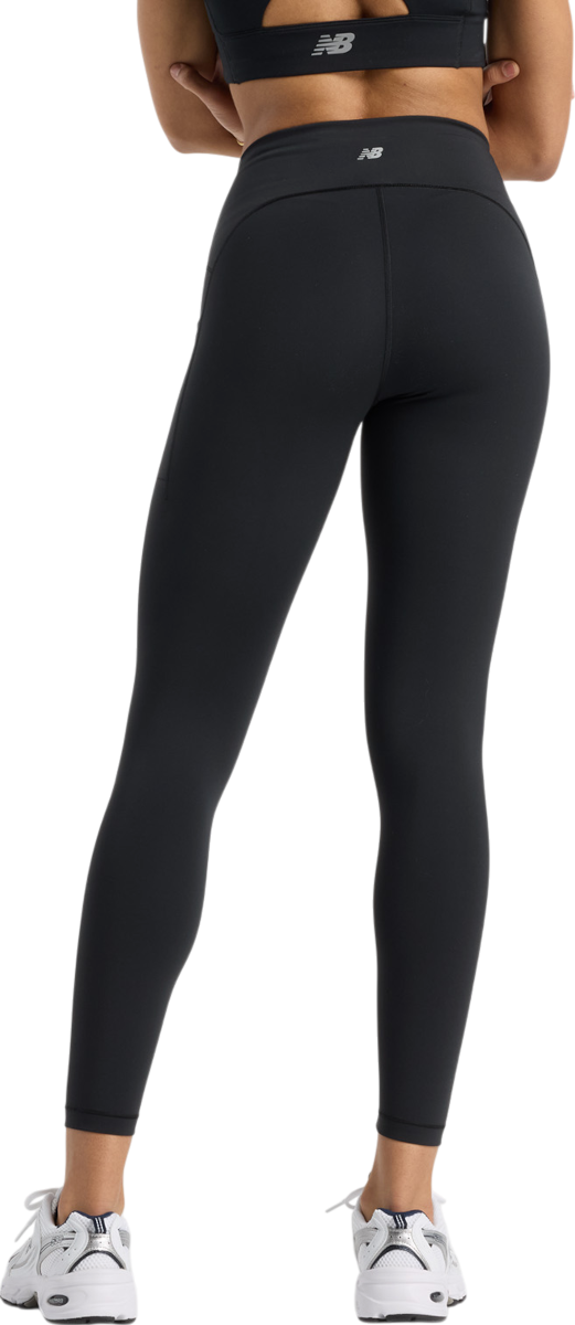 Legíny New Balance New Balance Sleek Pocket High Rise Legging 25" Čierna | wp5126-8bk, 1