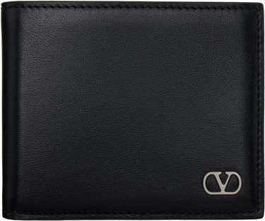 Peňaženka Valentino Valentino Garavani VLogo Signature Grainy Calfskin Bifold Wallet Čierna | 6Y2P0V08WVF, 0